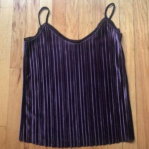 Velvet Camisole Tank